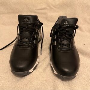 Adidas Men's Black Athletic Shoes with White Accents